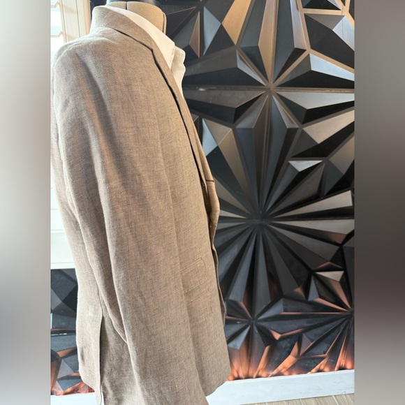 Brooks Brothers Classic Fit Linen 1818 Herringbone Sport Coat & Pants 46R/38x30 - Picture 5 of 9